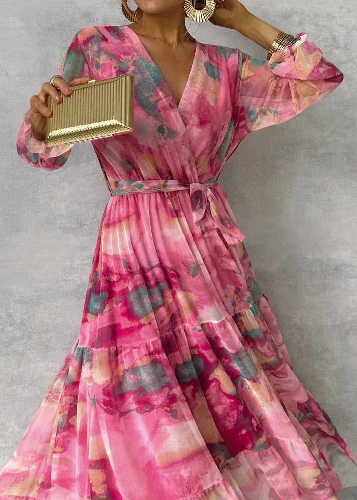 Hazel™ | Robe portefeuille à imprimé floral