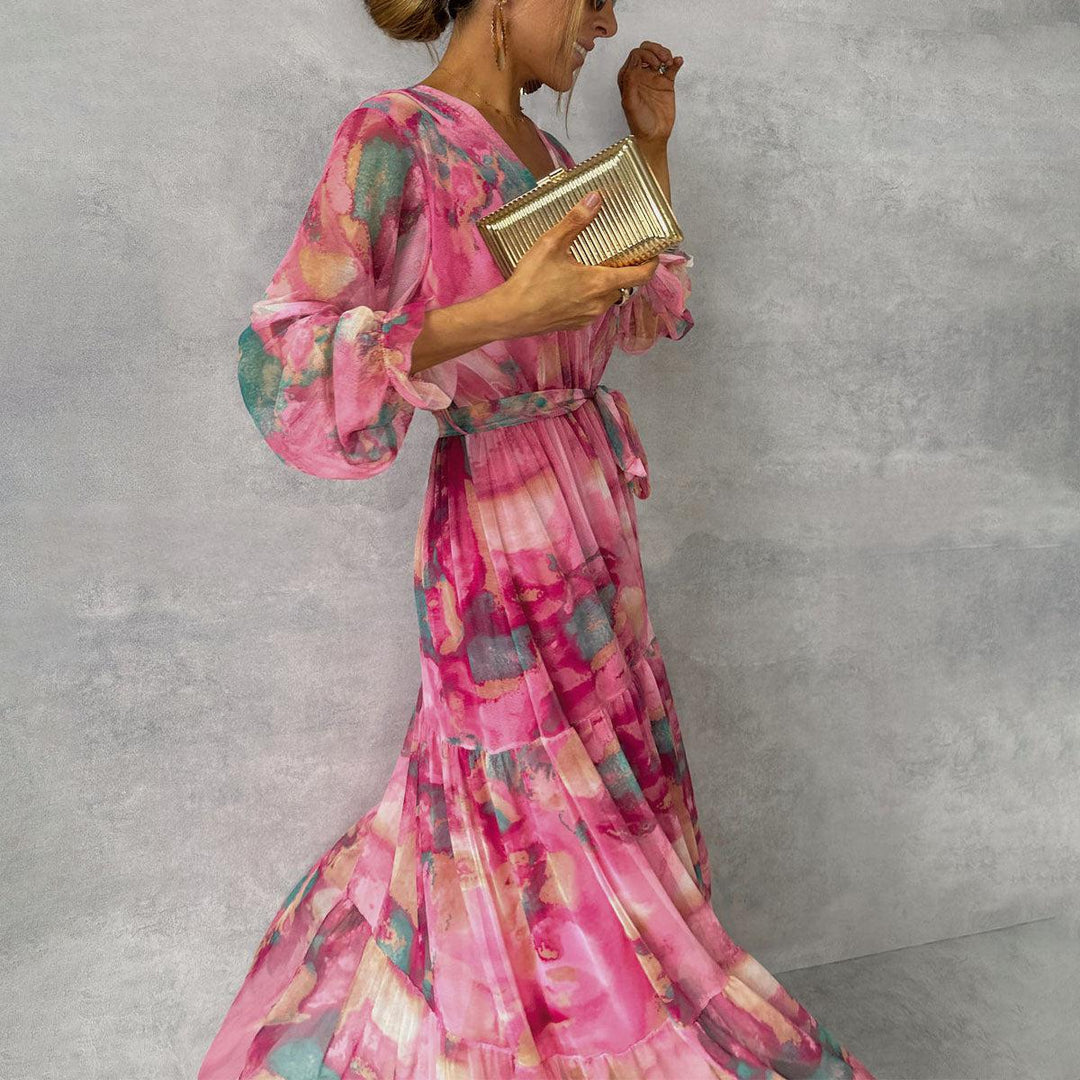 Hazel™ | Robe portefeuille à imprimé floral