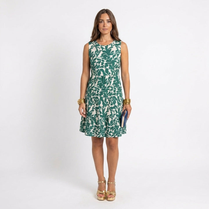 Kari | Robe d'été fluide avec imprimé