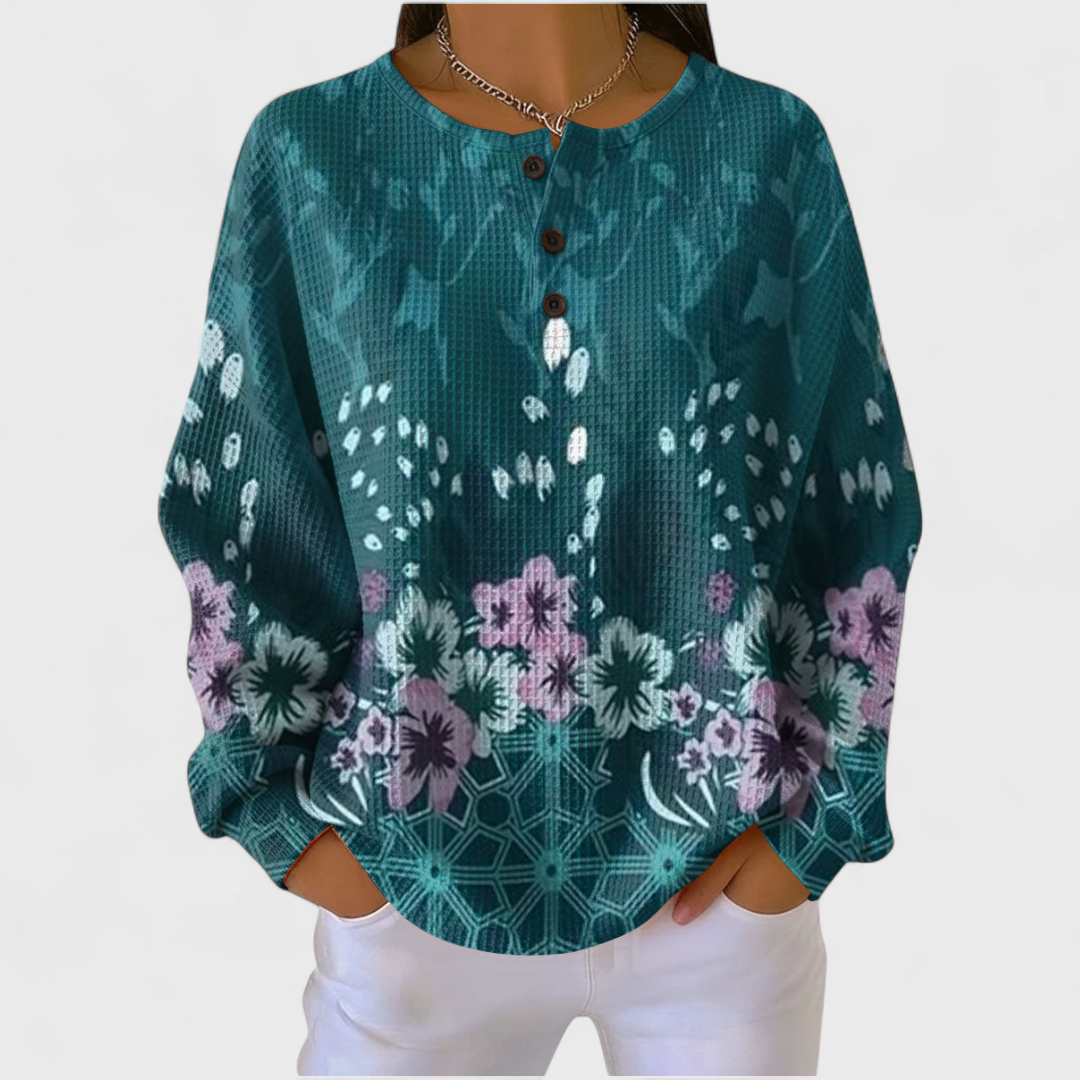 Roos - Sweat-shirt avec imprimé floral