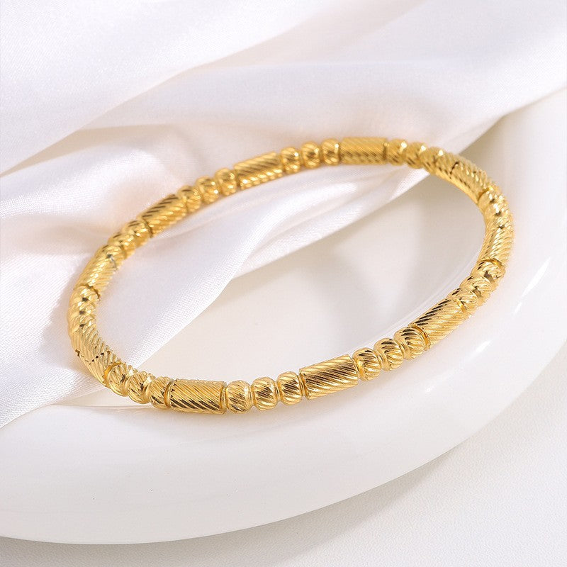 Élégant bracelet Isavetta Bruni en or