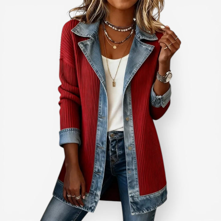 Emilia | Veste en denim unisexe
