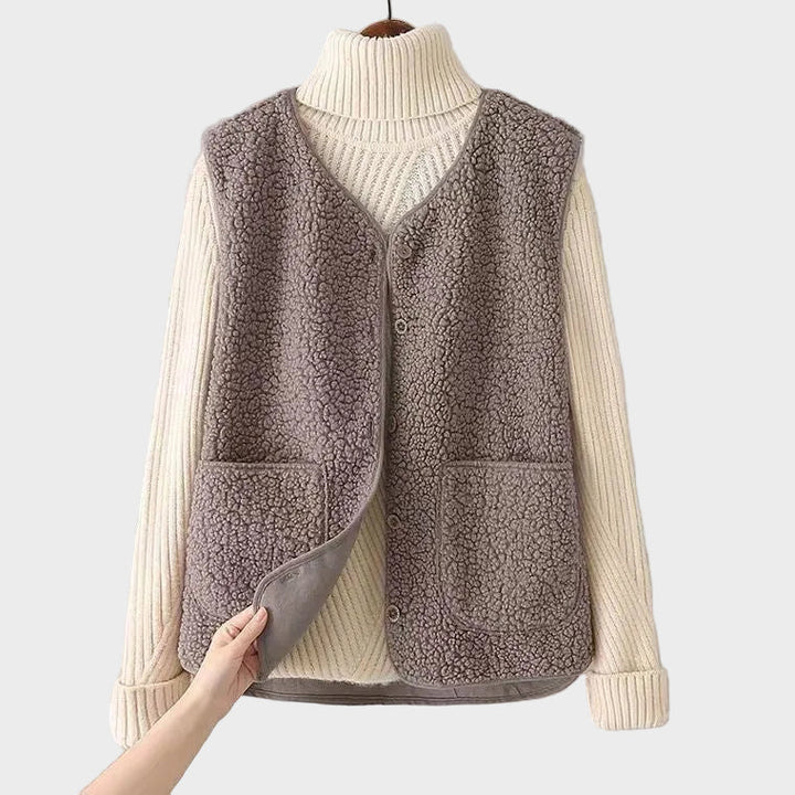 Aneta - Cardigan en laine