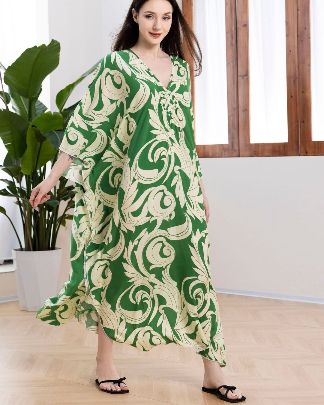 Maïa™ | Robe Maxi à Décolleté en V