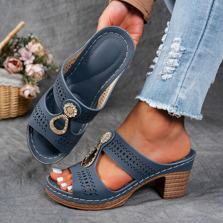 Ruby | Sandales à talons orthopédiques