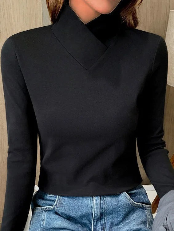 Anastasia™ | Pull élégant à col roulé haut