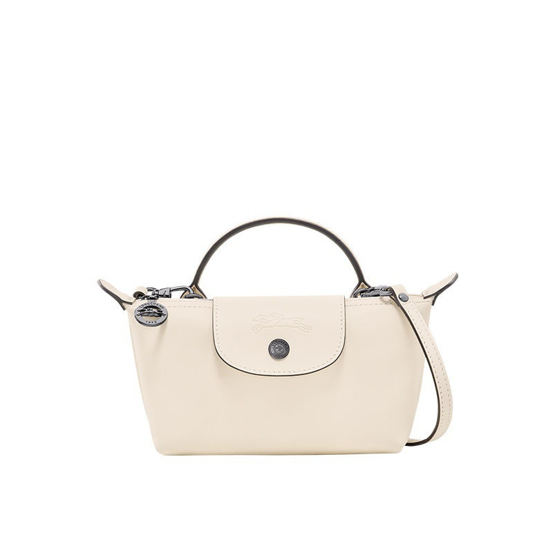 Mini Sac en Cuir - Blanc