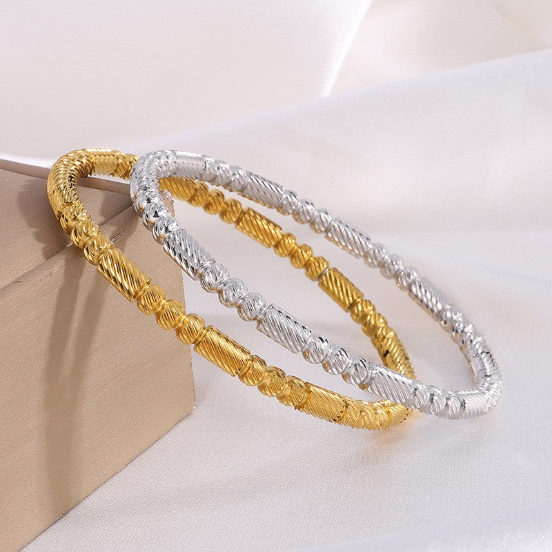 Élégant bracelet Isavetta Bruni en or