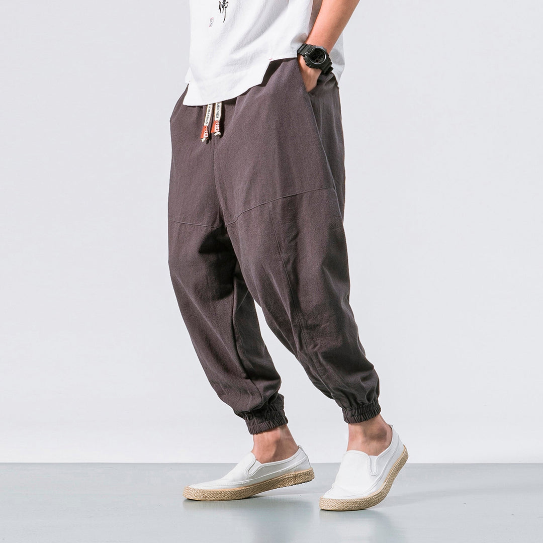 Shao - Pantalon harem confortable