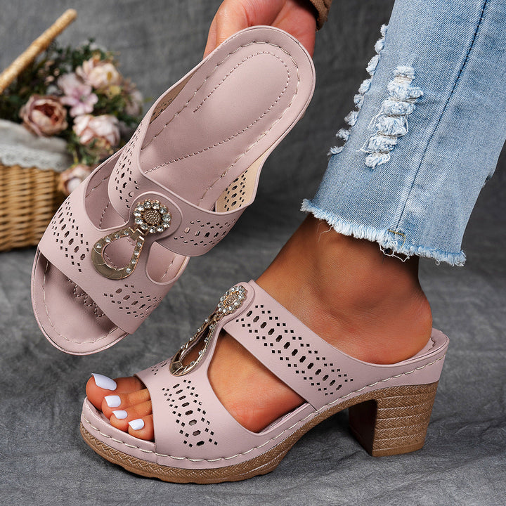 Ruby | Sandales à talons orthopédiques