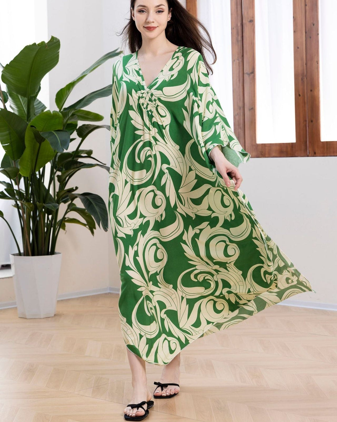 Maïa™ | Robe Maxi à Décolleté en V