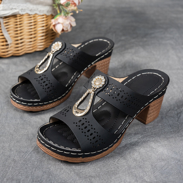 Ruby | Sandales à talons orthopédiques