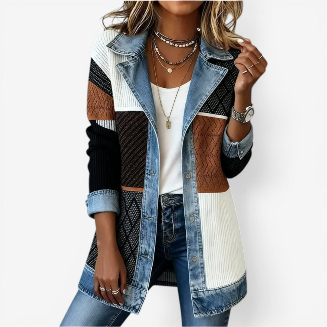 Emilia | Veste en denim unisexe