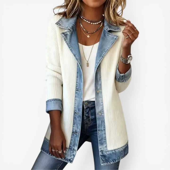 Emilia | Veste en denim unisexe