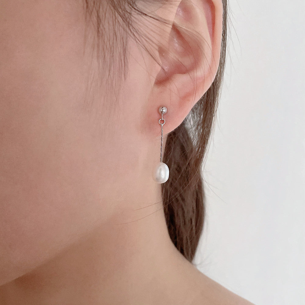 Boucles d'Oreilles Élégantes en Perles