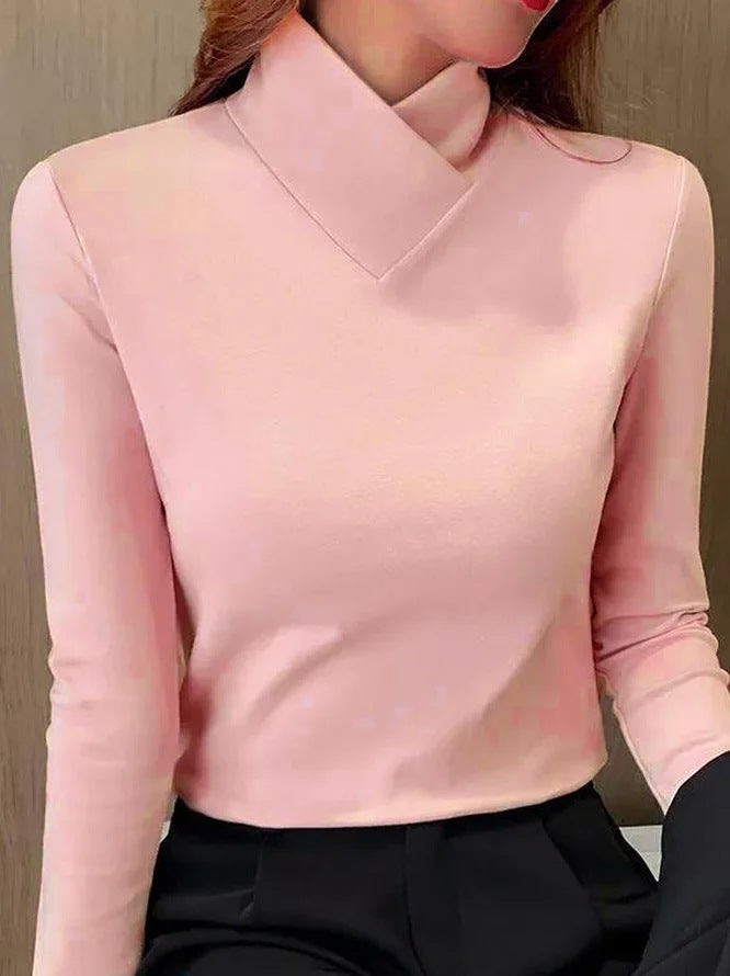 Anastasia™ | Pull élégant à col roulé haut
