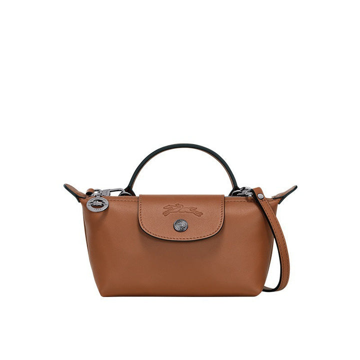 Mini Sac en Cuir – Marron