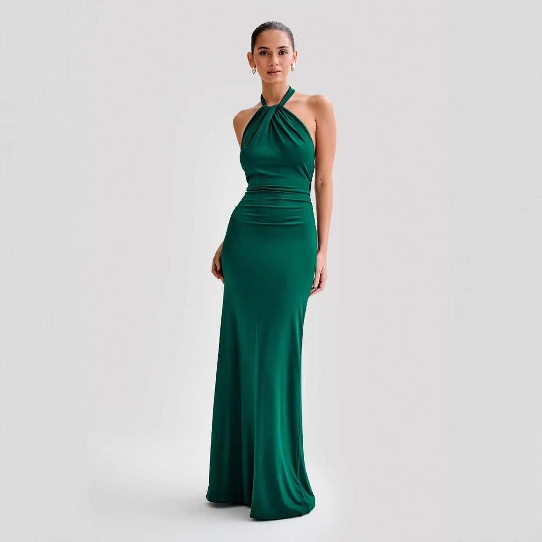 JANA | Robe Maxikleed Halter