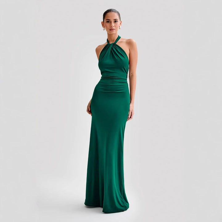 JANA | Robe Maxikleed Halter