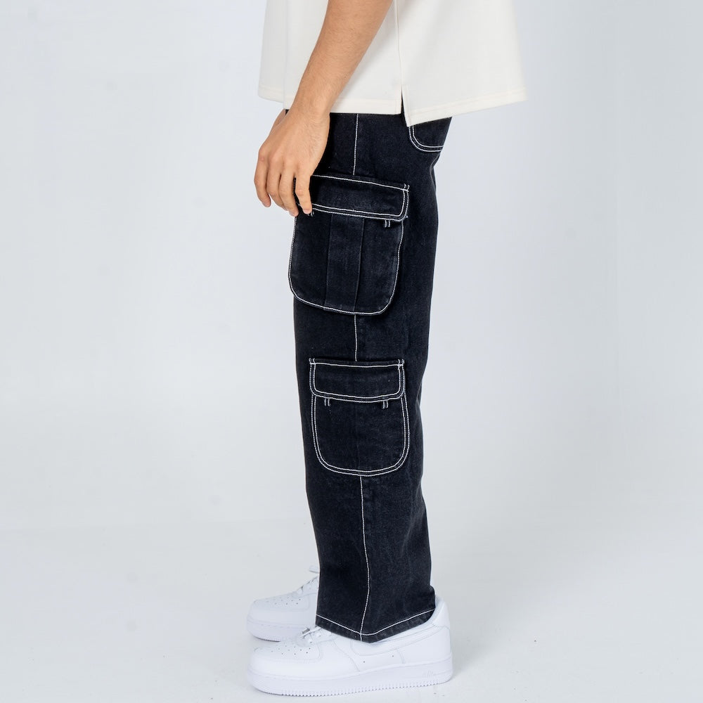 Oni - Pantalon cargo japonais
