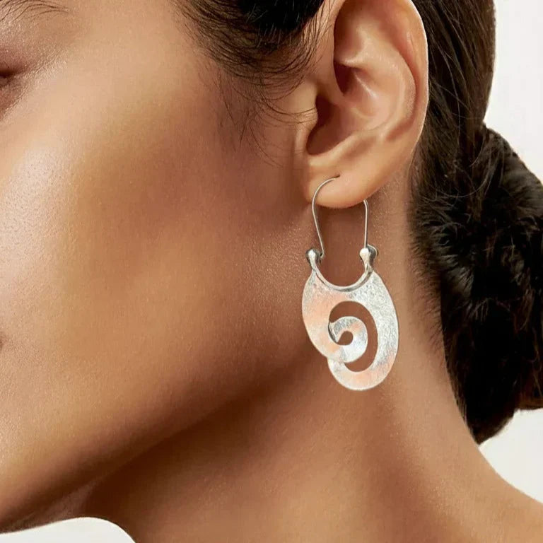 Boucles d'oreilles en argent vintage