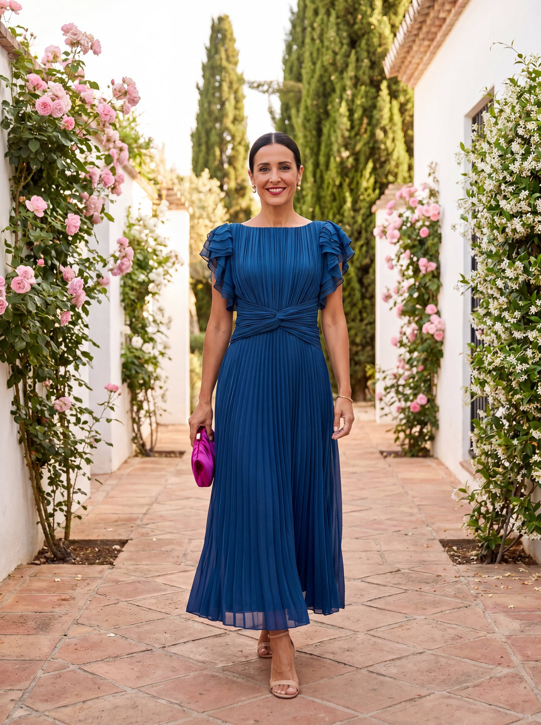 Gloria | Robe avec un tombé élégant