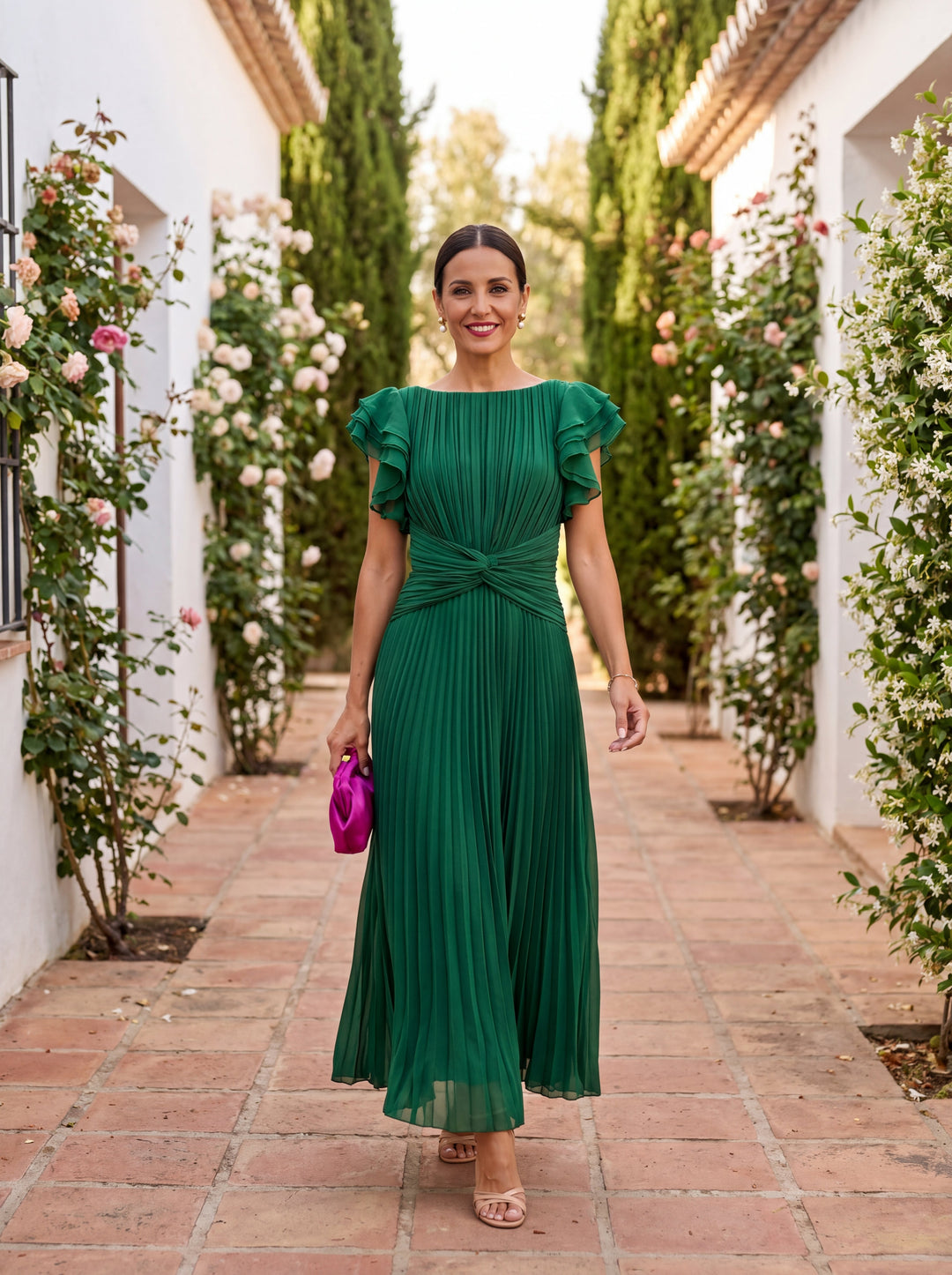 Gloria | Robe avec un tombé élégant