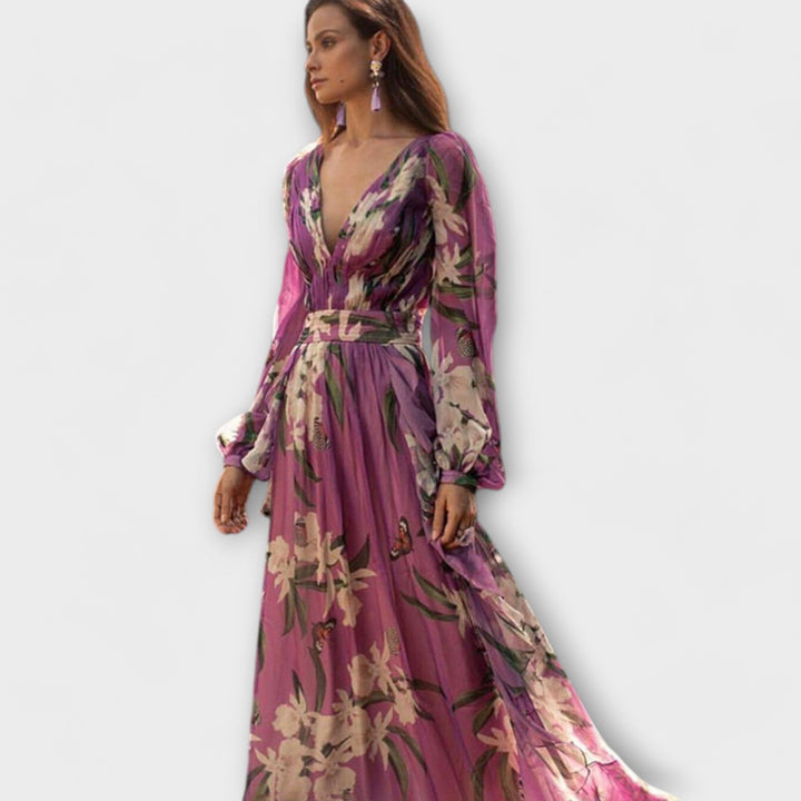Robe maxi élégante de haute qualité