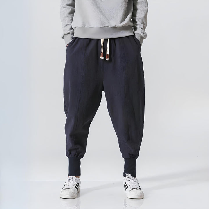 Riku - Pantalon de harem confortable et respirant Premium
