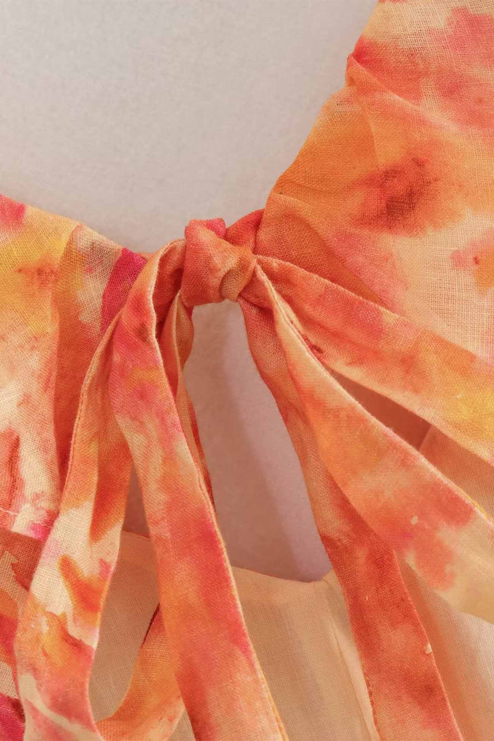 Yafit™ | Robe Fleurie avec Volants
