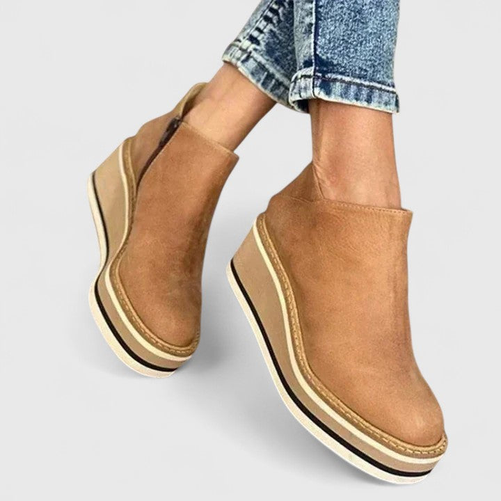 Élégantes Bottines Sally en Cuir