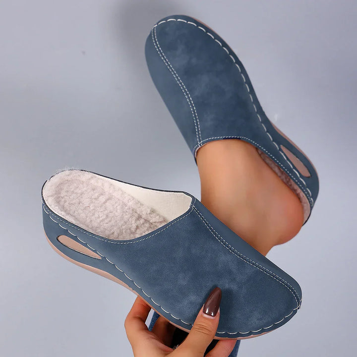 Madeline | Pantoufles Orthopédiques avec Confort Quotidien et Style Maison Intemporel