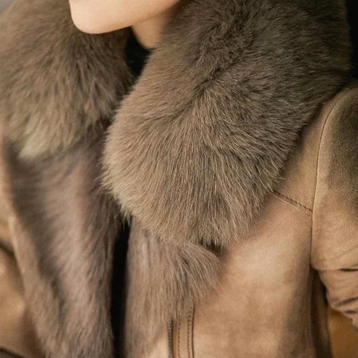 Mariana - Manteau de Luxe en Peau de Mouton