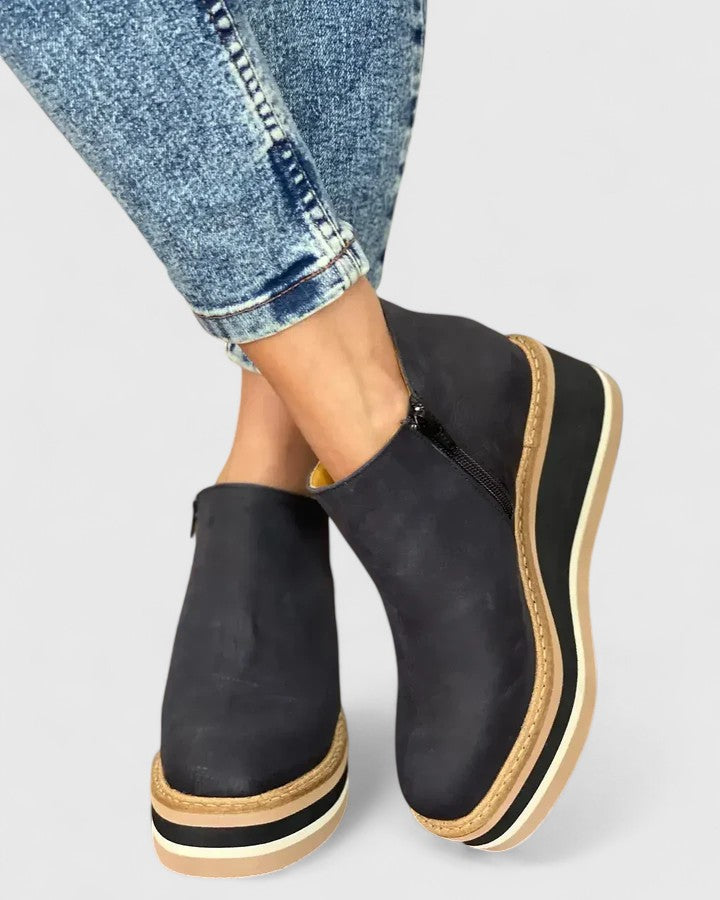 Élégantes Bottines Sally en Cuir