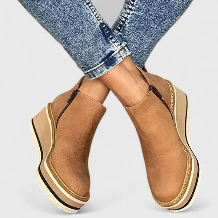 Élégantes Bottines Sally en Cuir