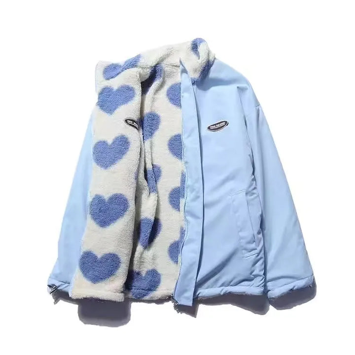 BacioDeluxe™️ | Veste à Coeur Double Face – Collection Unique