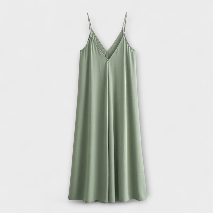 Robe maxi sans manches