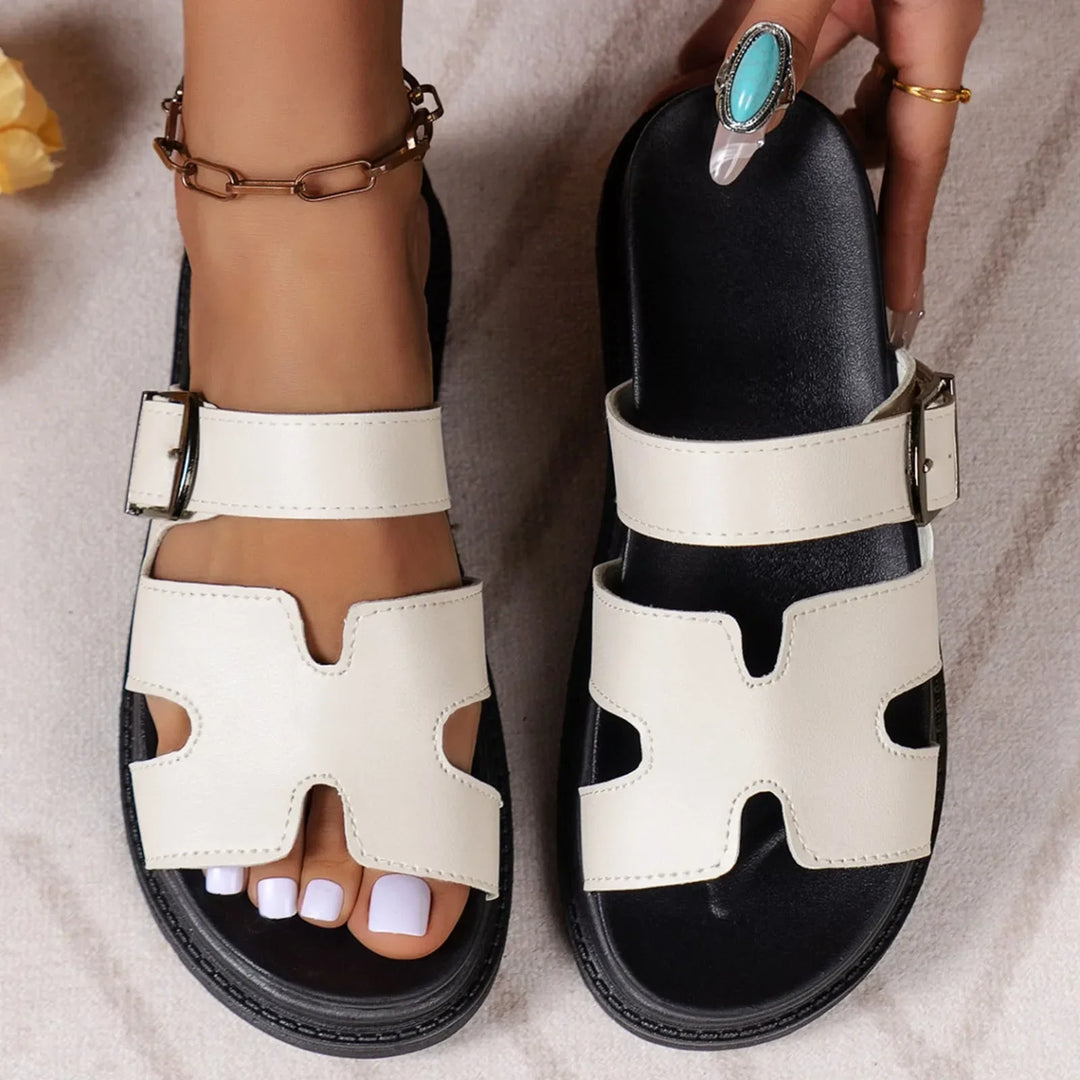 Sabina Leather Sandals