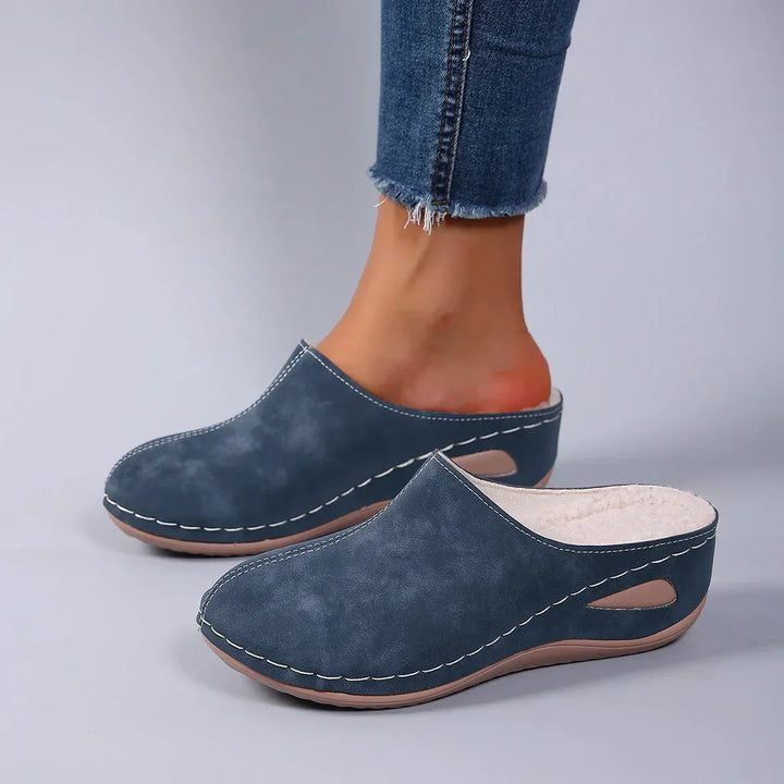 Madeline | Pantoufles Orthopédiques avec Confort Quotidien et Style Maison Intemporel