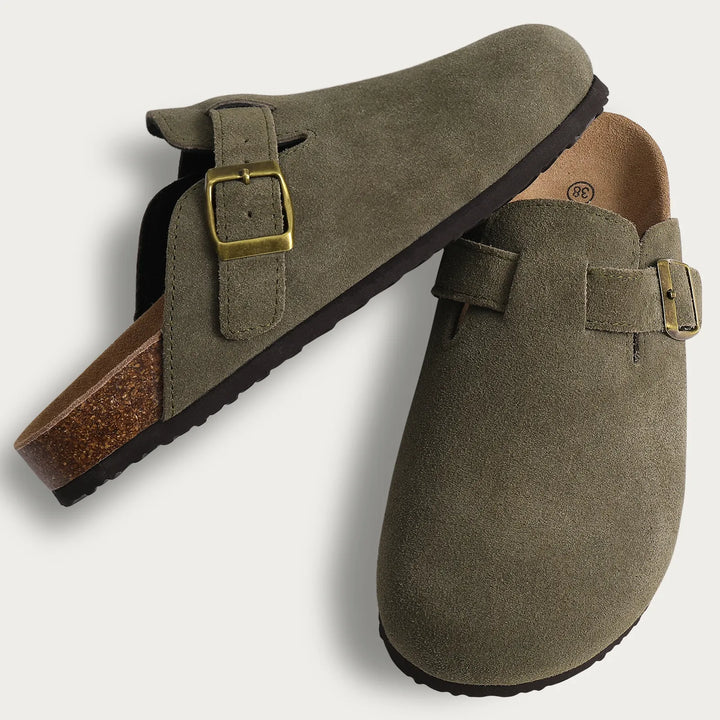 Unisex Orthopedic Suede Clogs