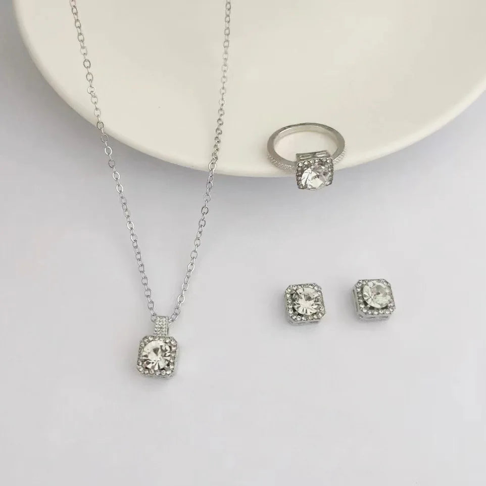 Set de Bijoux Luxueux Dobbelsieraden