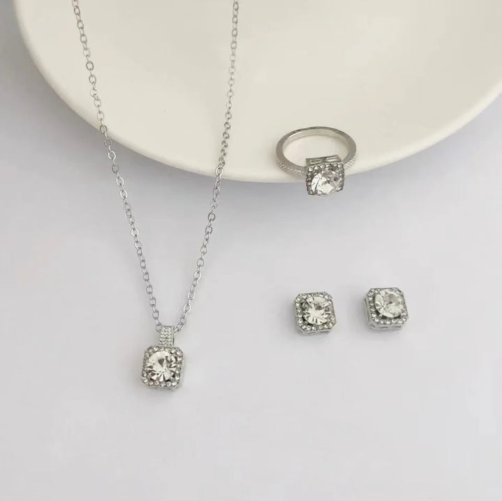 Set de Bijoux Luxueux Dobbelsieraden