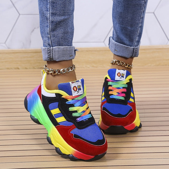 Arc-en-Ciel Orthopedic Sneakers