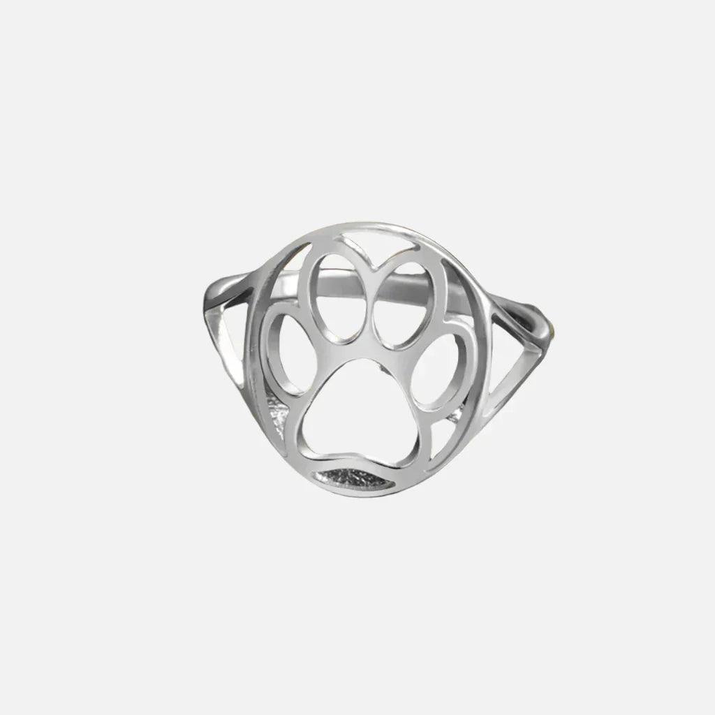 Bague Patte Ouverte en Acier Inoxydable – Légère et Élégante