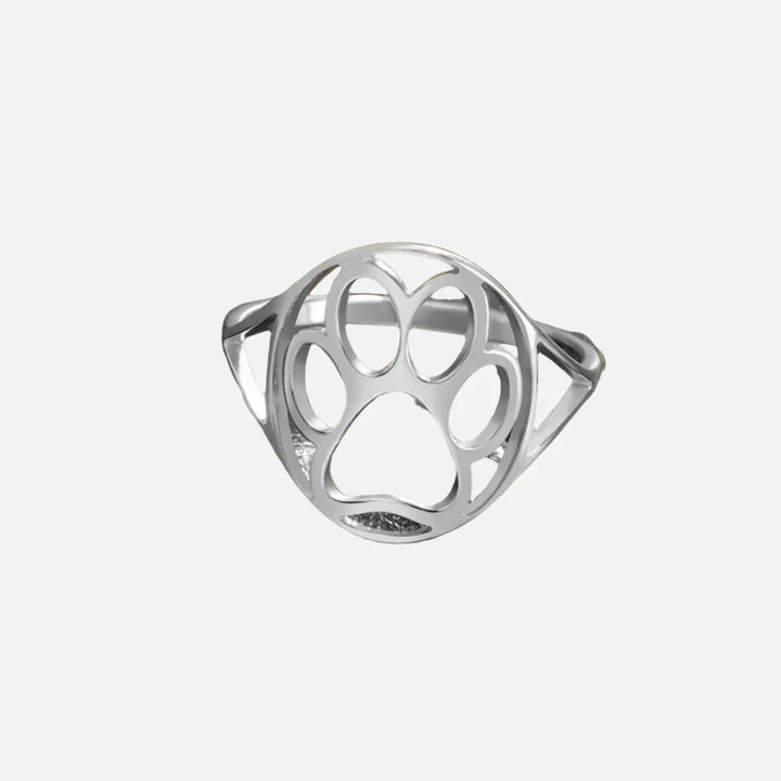 Bague Patte Ouverte en Acier Inoxydable – Légère et Élégante