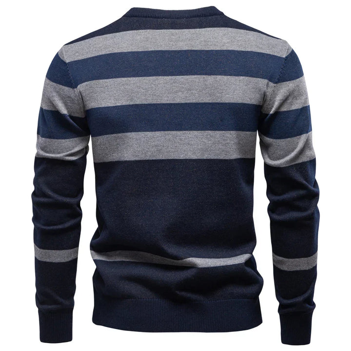 Rosenfeld | Pull en tricot pour hommes avec design en losanges