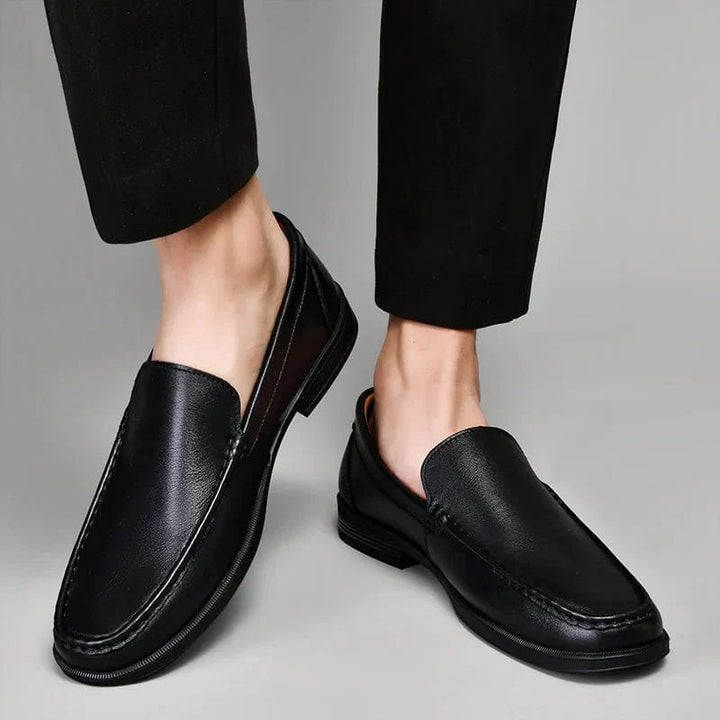 Victor - Élégants Mocassins en Cuir