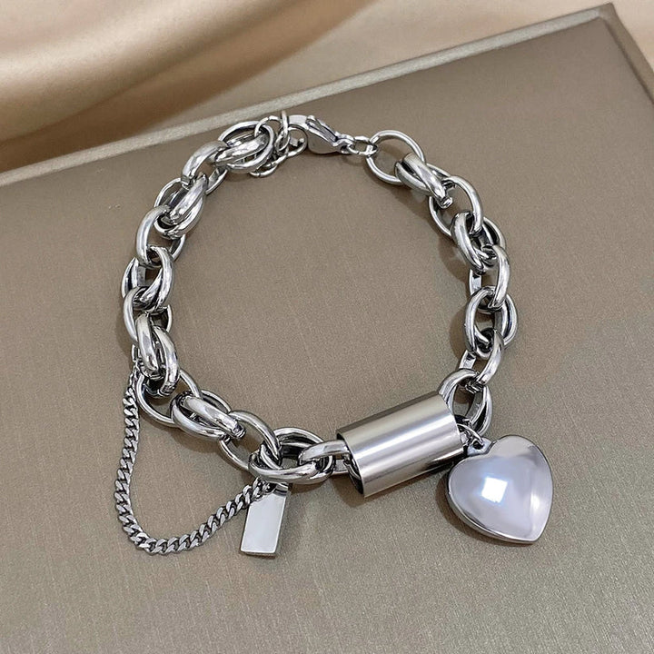 Bracelet Charme Cœur Doré