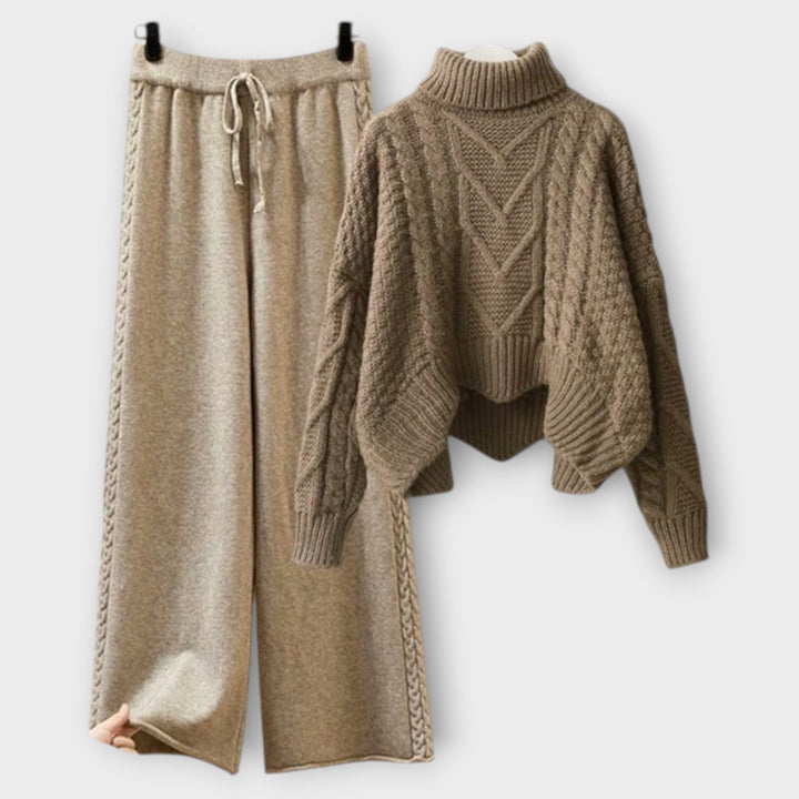 Olivia - Ensemble en tricot élégant