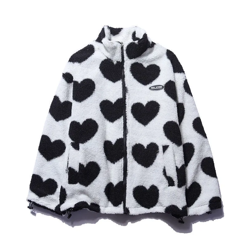 BacioDeluxe™️ | Veste à Coeur Double Face – Collection Unique